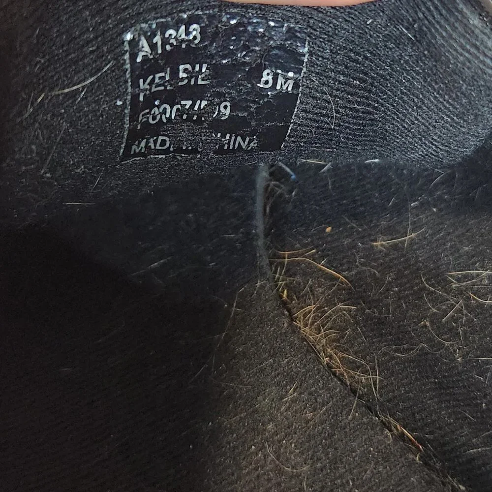 Coach ‘Kelbie’ black sneakers, suede 8
